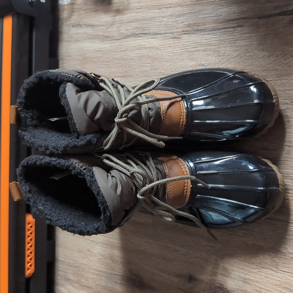 Sporto Lucille Women's Duck Boots Waterproof ThermoLite Size 8